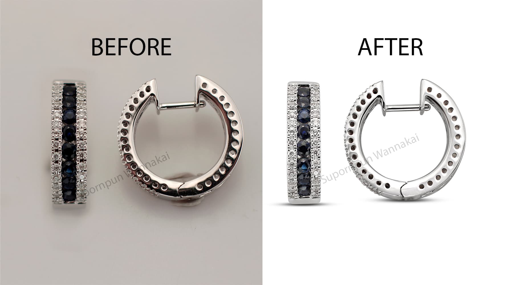 Earring Retouch Study